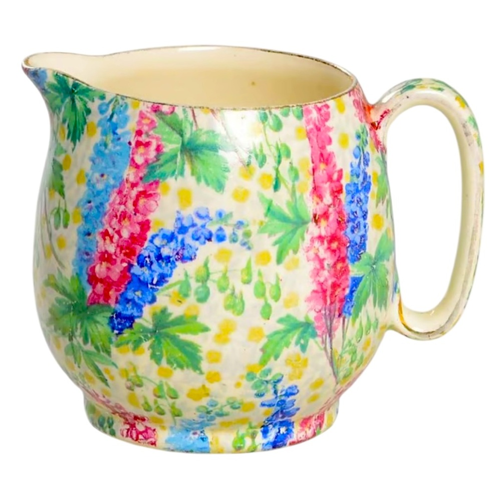 Royal Winton England Delphinium Chintz Countess Creamer